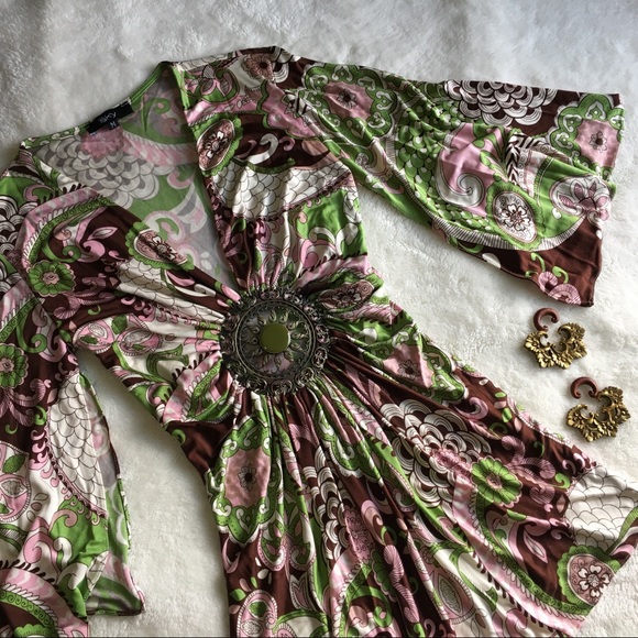 Sky Tops - 🌸HP! SKY Couture Boho Gypsy Oriental Fusion Top